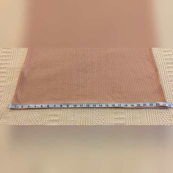 💥 5 for 25 💥 Boohoo 🦋dusty rose ribbed tunic 🦋 size 18 🦋 - Picture 7 of 10